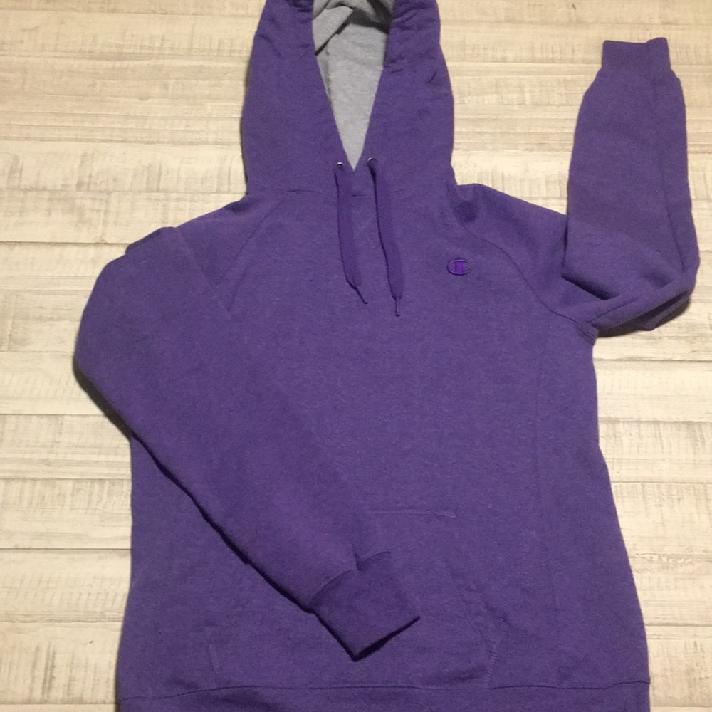Champion hoodie.